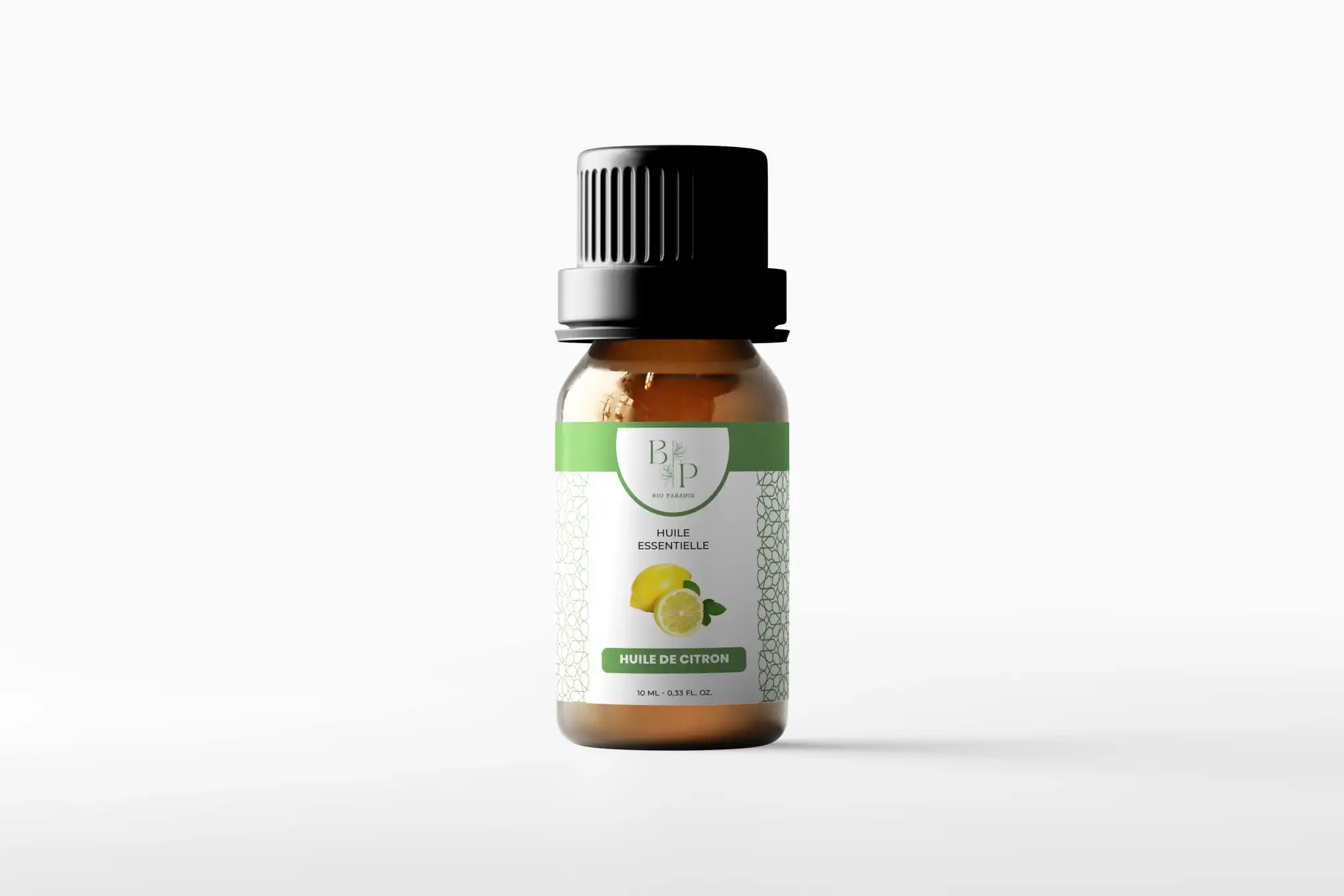 Huile Essentielle de Citron biologique Bioparadis, aux propriétés purifiantes et tonifiantes pour un bien-être naturel au quotidien.